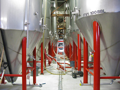 Stainless Steel Brewery Fermenting Tanks
