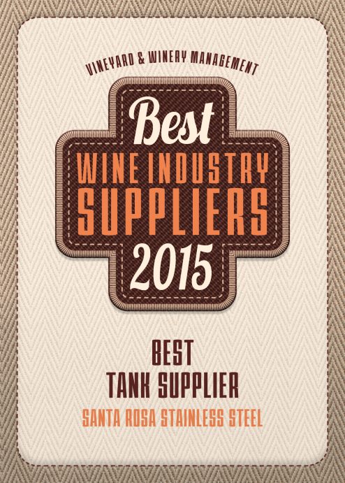 Winner of Vineyard & Winery Management Best Wine Supplier 2015 Award